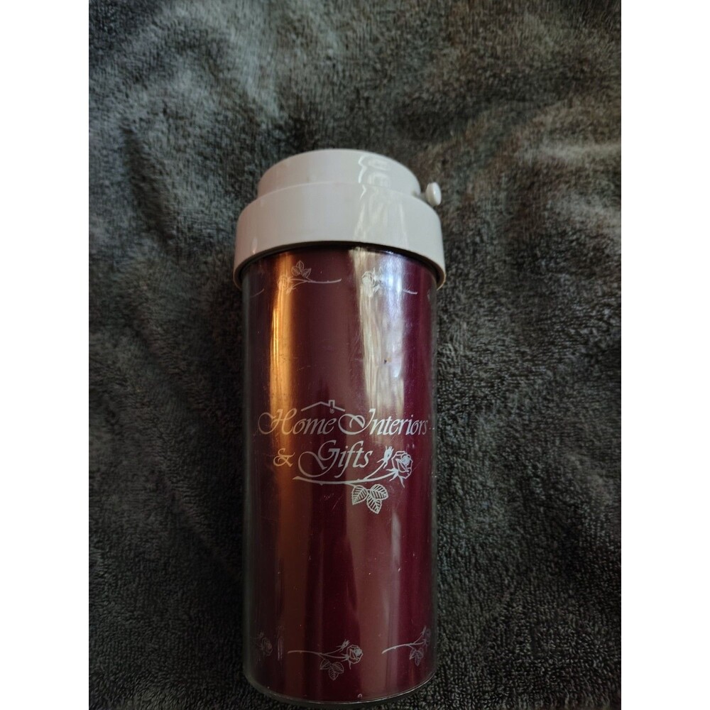 Rare Vintage Home Interiors & Gifts Thermal Travel Mug